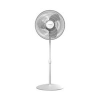 Lasko - 16" Floor Fan - Gray/white