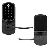 Yale - Assure Lock - Electronic Lever Lock with Touchscreen Keypad | Key Access - Black Suede