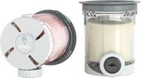 Ninja - Swirl by CREAMi Pints and Lids, 2 Pack - Grey Lids