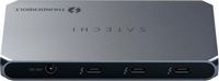 Satechi - Thunderbolt 4 Slim Hub - 5-in-1 Dock- USB-C 60W, Single 8k or Dual 4K Display, 4 Thunde...
