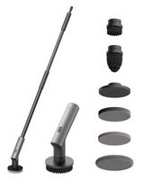 HOTO - Electric Spin Scrubber, Cordless Scrubber with extension pole, 6 Brush Heads, IPX7 Waterpr...