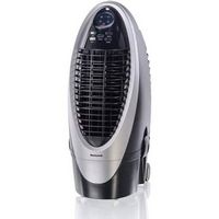 Honeywell - 300 CFM Indoor Evaporative Air Cooler with Remote Control - Silver/Gray