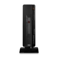 De'Longhi - Digital Flat Panel 27" Tower Ceramic Heater - Black
