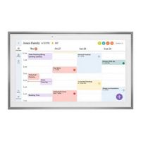 Skylight - Calendar: 15 Inch Touchscreen Smart Calendar and Chore Chart - Silver