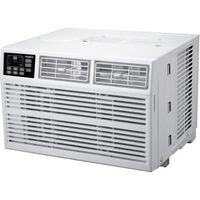 Whirlpool - 1,500 Sq. Ft. 23,200 BTU 230V Window Mounted Air Conditioner with Supplemental Heat -...