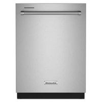 KitchenAid - 24&quot; Top Control Built-in Stainless Steel Tub Dishwasher with 3rd Rack, 40+ Total Was...