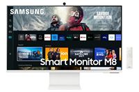 Samsung - M80C 32" Smart Tizen 4K UHD Monitor with Streaming TV, HDR10, Ergonomic Stand, SlimFit ...