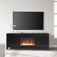 Yarmouth Crystal Fireplace TV Stand for Most TVs up to 75&quot;