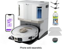 Shark - Stratos 2-in-1 Robot Vacuum &amp; Mop With 25+ Hands-Free Features &amp; NeverTouch Self-Cleaning...