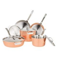 Viking - 4-Ply 9PC Cookware Set - Copper