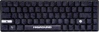 Higround - Basecamp 65 65% Wired Mechanical Lubed White Flame Linear Switch Gaming Keyboard with ...