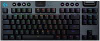 Logitech - G915 X LIGHTSPEED TKL Wireless Mechanical GL Red Linear Switch Gaming Keyboard for PC/...