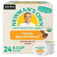 Newman's Own - Organics Special Blend Decaf Coffee K-Cup Pods, 24 Count