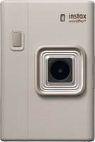 Fujifilm - instax mini LiPlay+ Instant Camera - Sand Beige