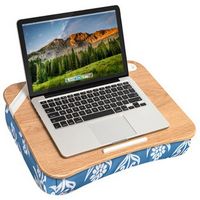 LapGear - Designer Lap Desk (Fits up to 15" Laptop) - Floral Block Print