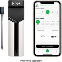 Ninja - ProChef Wireless Thermometer Indoor & Outdoor, 700◦F, extended battery life, long range c...