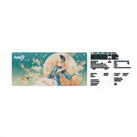 HYTE - Official Songque "Shadowdimmer" Keycap Set and Encased Fortune Desk Pad Bundle - Green