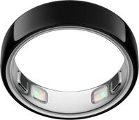 Oura - Ring 5 - Smart Ring - Size Before You Buy with OR5 Sizing Kit - Size 6 - Black - (2026)