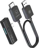 MINIX - USB-C HDMI Wireless Extender, USB C Transmitter and HDMI Receiver Wireless Display Dongle...
