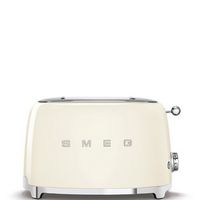 SMEG - TSF01 2-Slice Wide-Slot Toaster - Cream