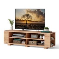 59'' Wood TV Stand Console Storage Entertainment Media Center with Shelf