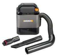 WORX - 20V Power Share Cordless Cube Vac Compact Vacuum w/ Battery &amp; Charger, HEPA Filtering Syst...