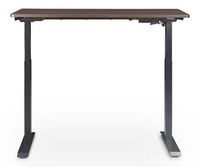 Serta - Creativity Electric Height Adjustable Standing Desk - Dark Brown