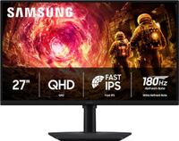 Samsung - 27" Odyssey G5 (G50F) QHD Fast IPS 180Hz 1ms G-Sync & FreeSync Compatible Gaming Monito...