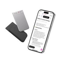 PLAUD - Smart AI Voice/Audio Recorder - Silver