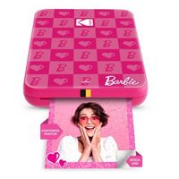 Barbie x Kodak Step Slim RODMPSB10 Wireless Instant Portable Photo Printer, 2x3" Full Color Porta...