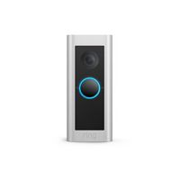 Ring - Wired Doorbell Pro Smart WiFi Video Doorbell - Satin Nickel