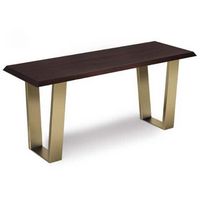 Simpli Home - Lewis Solid Acacia Wood 42 inch Wide Contemporary Bench in - Cognac