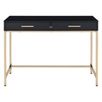 OSP Home Furnishings - Alios Desk - Black/Rose Gold