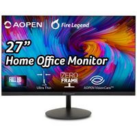 Acer - AOPEN 27SA2 Ebi 27&quot; FHD Ultra-Thin 100Hz 1ms FreeSync IPS Gaming and Work Monitor (HDMI 1....