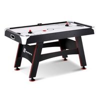 MD Sports - 60&quot; Air Hockey Table with Digital Scoreboard and Lights