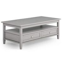 Simpli Home - Warm Shaker Coffee Table - Fog Grey