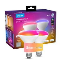 Govee - BR30 1000 Lumens Smart LED Bulb (2-Pack)