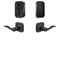 Yale - Assure Lock 2 Touch Keypad with Wi-Fi and Norwood Lever - Black Suede