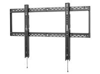 Peerless-AV - SmartMount Display Wall Mount For Most 60&quot; - 98&quot; Flat Panel Displays - Black, Semi-...