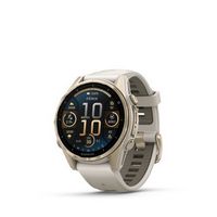 Garmin - fēnix 8 AMOLED Sapphire GPS Smartwatch 43mm Fiber-reinforced polymer - Soft Gold