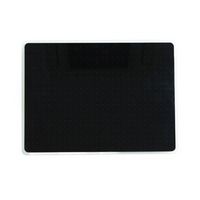 Floortex - Glass Magnetic Grid Board 24" x 36" - Black