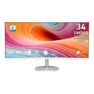 MSI - PRO MP341CQW E12 34" Curved UWQHD 120Hz 1ms VA Business Monitor with Built-in Speakers( (Di...