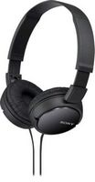 Sony - ZX Series Wired On-Ear Headphones - Black