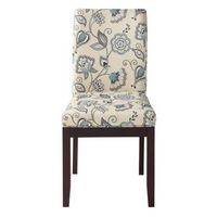 OSP Home Furnishings - Dakota Parsons Traditional Fabric Home Chair - Avignon Sky