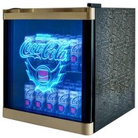 Cooluli - Coca-Cola League of Legends Ultimate 1.7 CU. FT. Mini Fridge - Limited Edition - Black