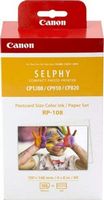Canon - RP-108 High-Capacity Color Ink/Paper Set - Multicolor
