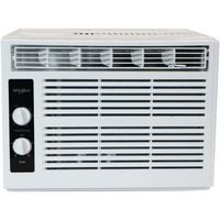 Whirlpool - 150 Sq. Ft 5,000 BTU 115V Window-Mounted Air Conditioner - White