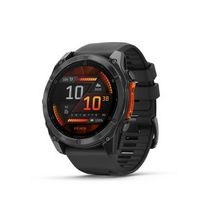 Garmin - fēnix 8 AMOLED  GPS Smartwatch 51mm Fiber-reinforced polymer - Slate Gray