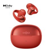 Shokz - OpenDots ONE Open-Ear Clip-On True Wireless Bluetooth Earbuds - Red