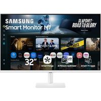 32" M70F 4K UHD Smart Monitor with Samsung Vision AI, Built In Speakers, USB-C - White